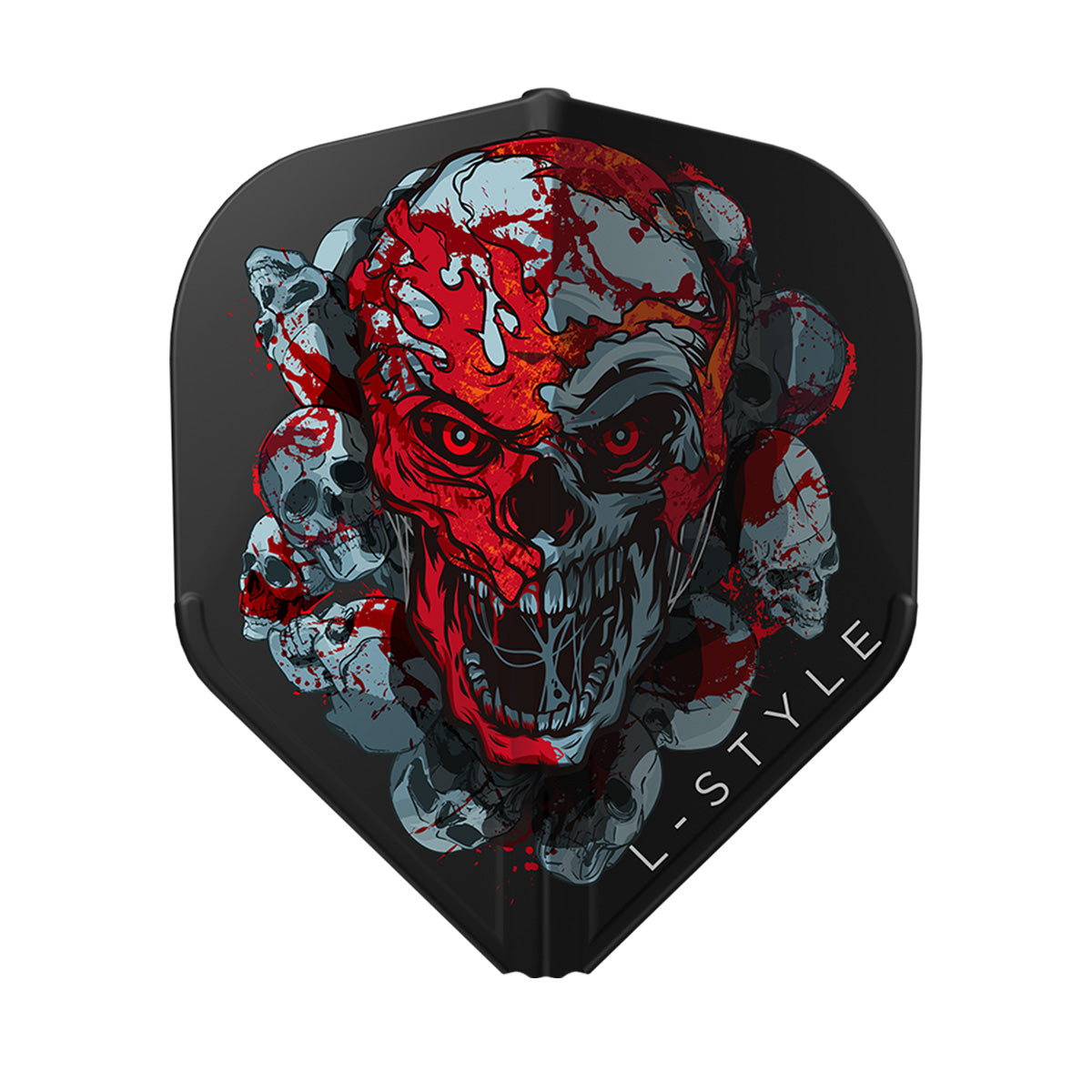 L-Style Ryan Searle V4 EZ Dart Flights Black L1 Standard - Image 2