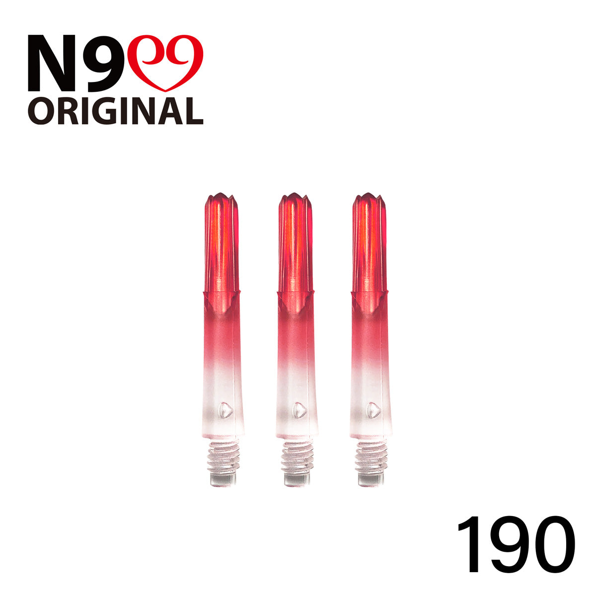 L-Style L-Shaft N9 Locked Straight Dart Shafts Clear Gradient - Image 2