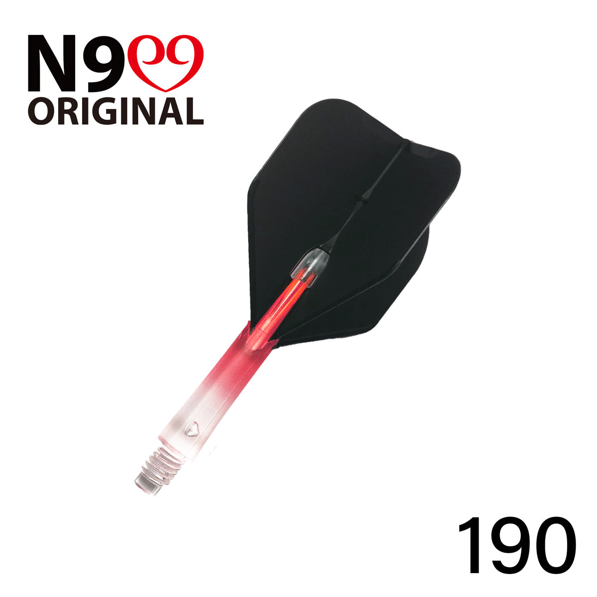 L-Style L-Shaft N9 Locked Straight Dart Shafts Clear Gradient - Image 3