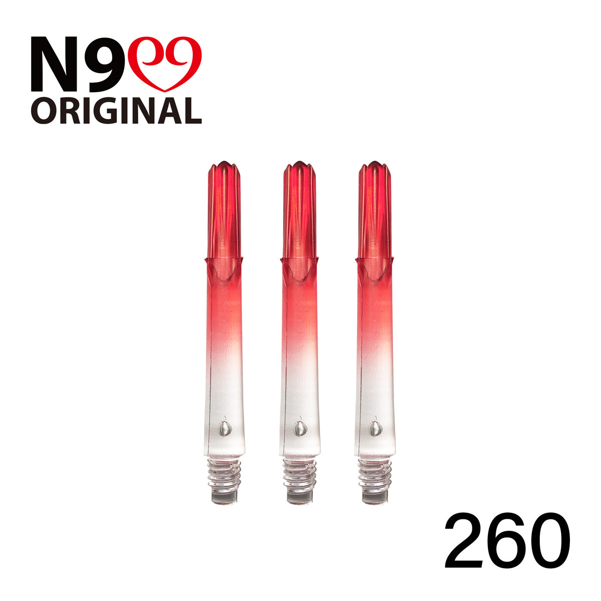 L-Style L-Shaft N9 Locked Straight Dart Shafts Clear Gradient - Image 4