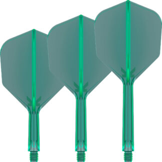 Target K Flex Green No.6 Integrated Flights and Shafts