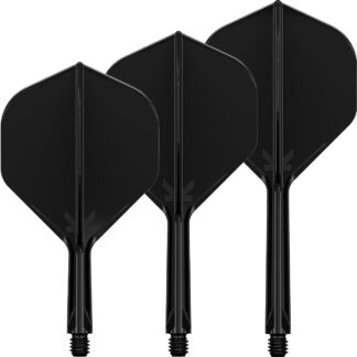 Target K Flex Black No.2 Integrated Flights and Shafts