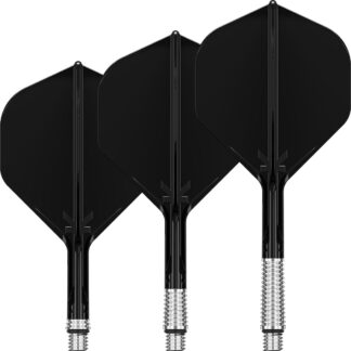 Target K Shift Black No.2 Integrated Flights and Shafts