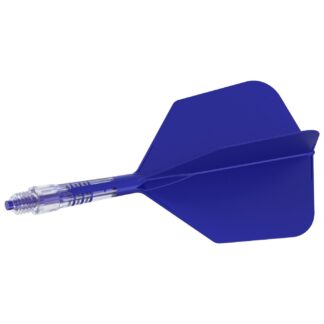 Cuesoul Rostt19 Carbon Blue Big Wing 5 Integrated Flights and Shafts Long