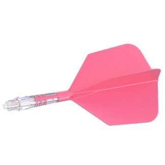 Cuesoul Rostt19 Carbon Pink Big Wing 5 Integrated Flights and Shafts Long
