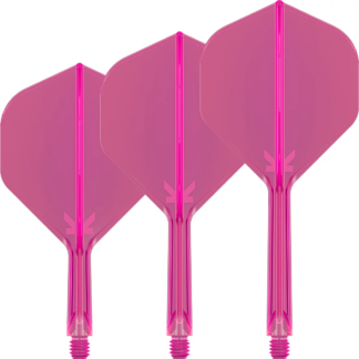 Target K Flex Pink No.2 Integrated Flights and Shafts Short