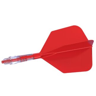 Cuesoul Rostt19 Carbon Red Big Wing 5 Integrated Flights and Shafts Long